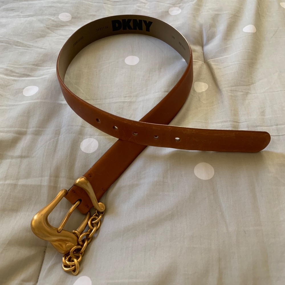 Donna Karan New York Womens Leather Belt
